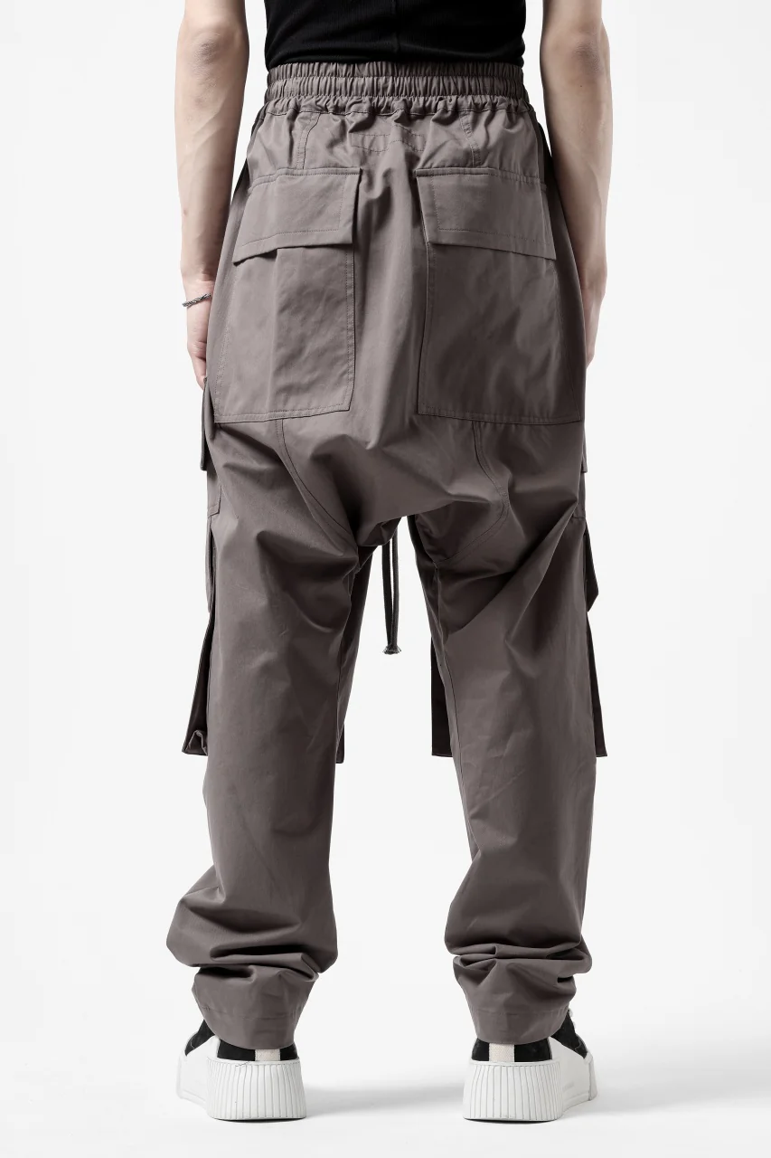 A.F ARTEFACT FRONT ZIP CARGO SARROUEL EASY PANTS (GREY) - Image 10