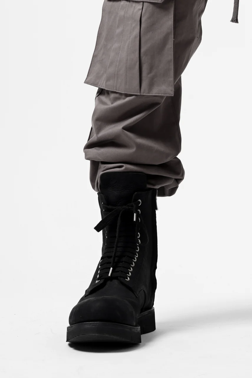 A.F ARTEFACT FRONT ZIP CARGO SARROUEL EASY PANTS (GREY) - Image 37