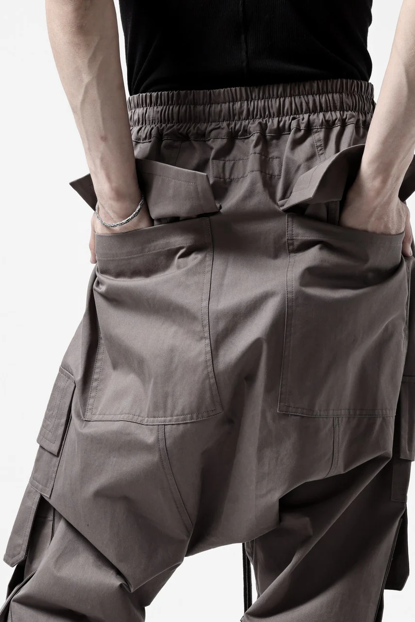 A.F ARTEFACT FRONT ZIP CARGO SARROUEL EASY PANTS (GREY) - Image 39