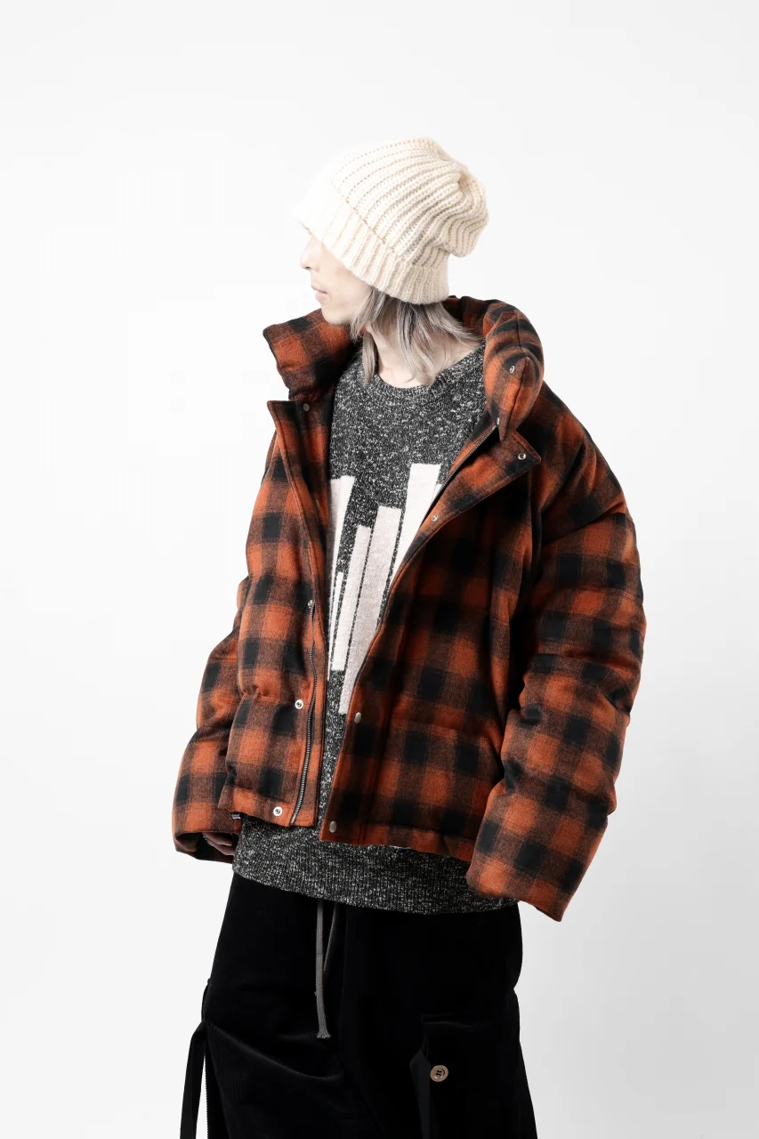A.F ARTEFACT GEO PATTERN KNIT TOPS (GREY x BEIGE) - Image 32