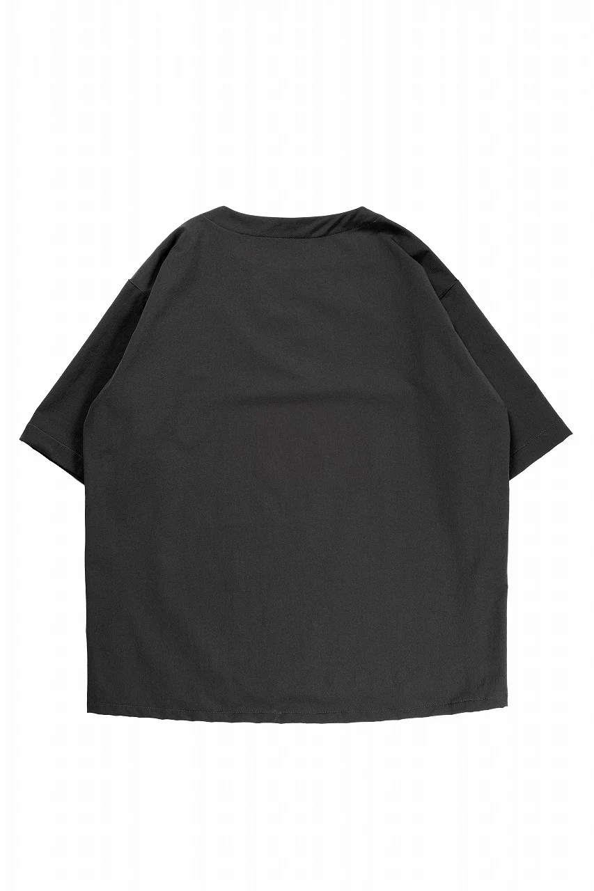 A.F ARTEFACT H/S SNAP PULLOVER / TECH-SMOOTH (GREY) - Image 2