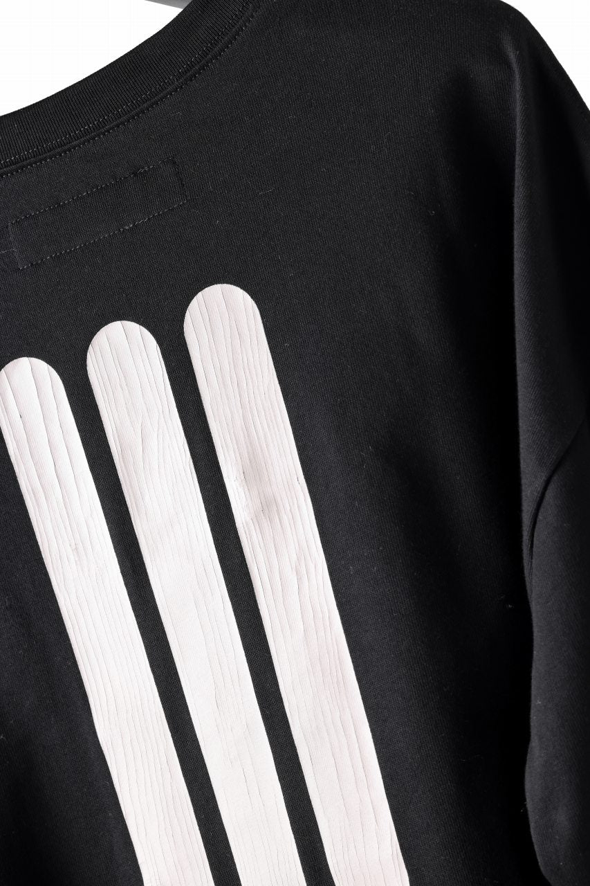 A.F ARTEFACT HEAVY WEIGHT C/JERSEY LS TOPS / PRINT TYPE-B (BLACK) - Image 13