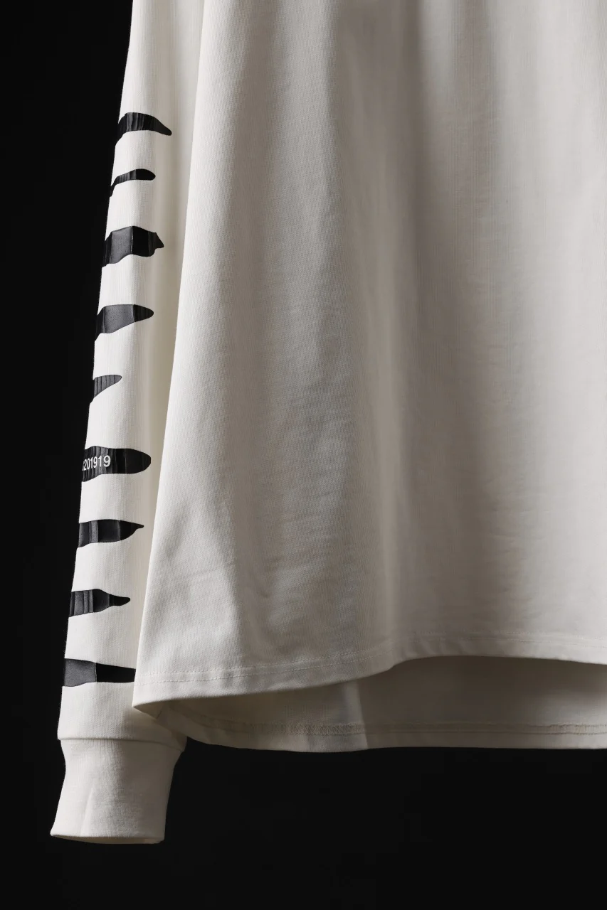 A.F ARTEFACT HEAVY WEIGHT C/JERSEY LS TOPS / PRINT TYPE-B (IVORY) - Image 8