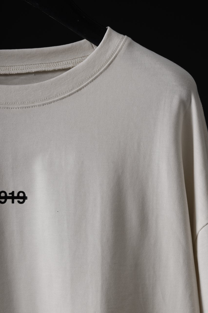 A.F ARTEFACT HEAVY WEIGHT C/JERSEY LS TOPS / PRINT TYPE-B (IVORY) - Image 9