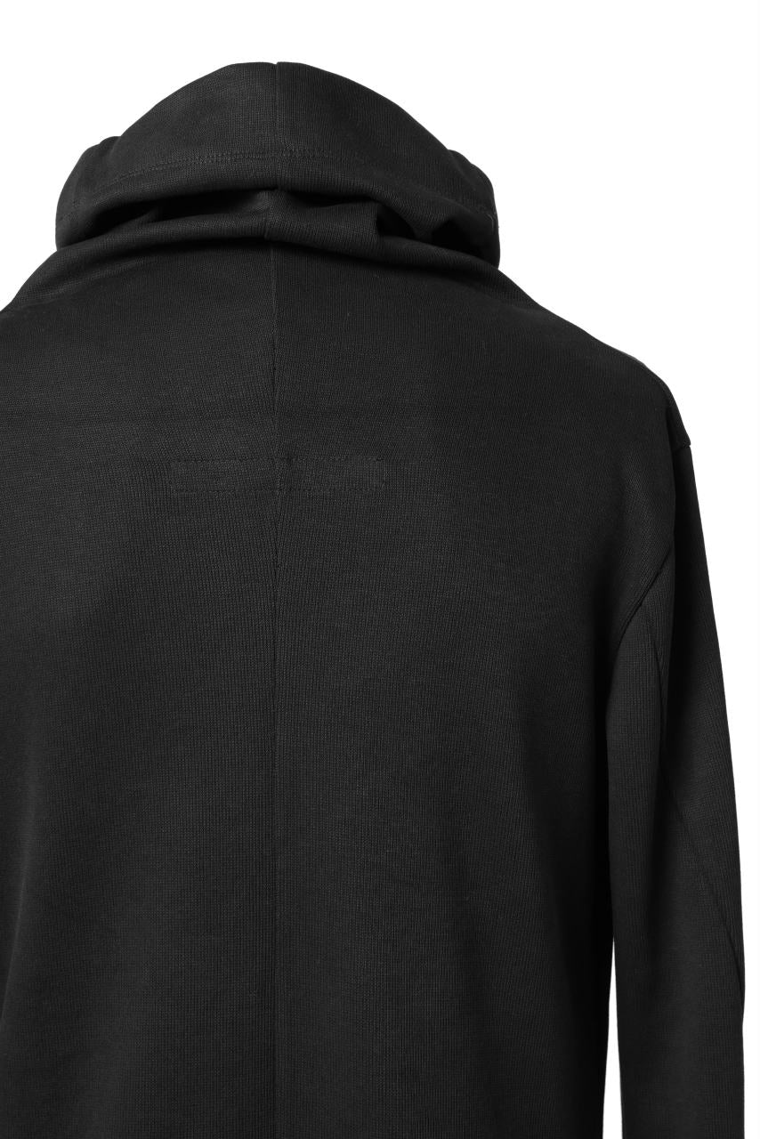 A.F ARTEFACT HIGH NECK PULLOVER / COPE KNIT JERSEY (BLACK) - Image 15
