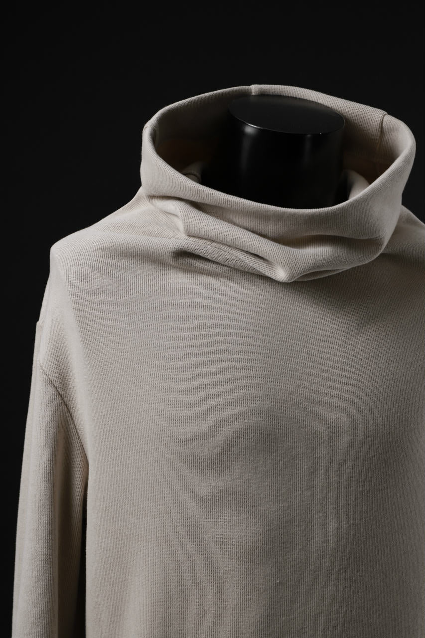 A.F ARTEFACT HIGH NECK PULLOVER / COPE KNIT JERSEY (IVORY) - Image 13