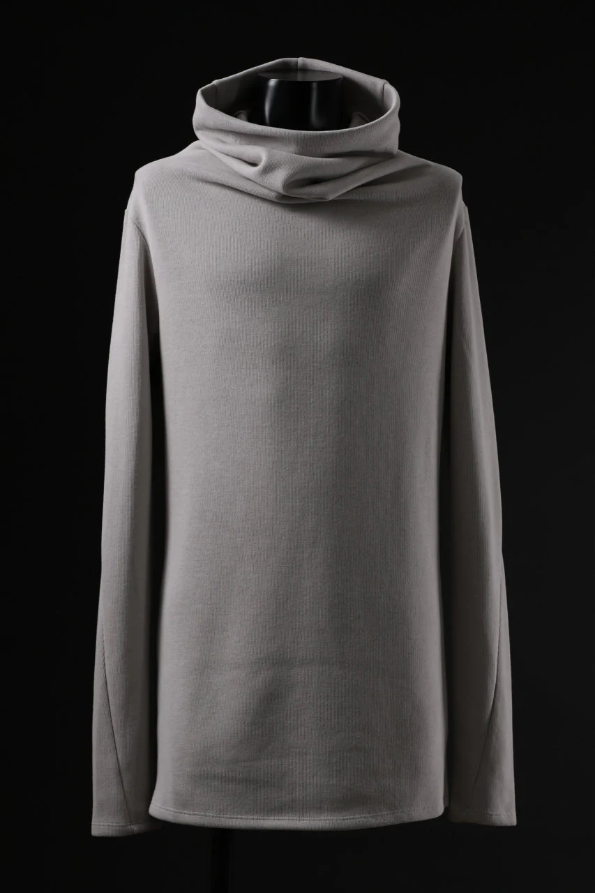 A.F ARTEFACT HIGH NECK PULLOVER / COPE KNIT JERSEY (L.GREY)