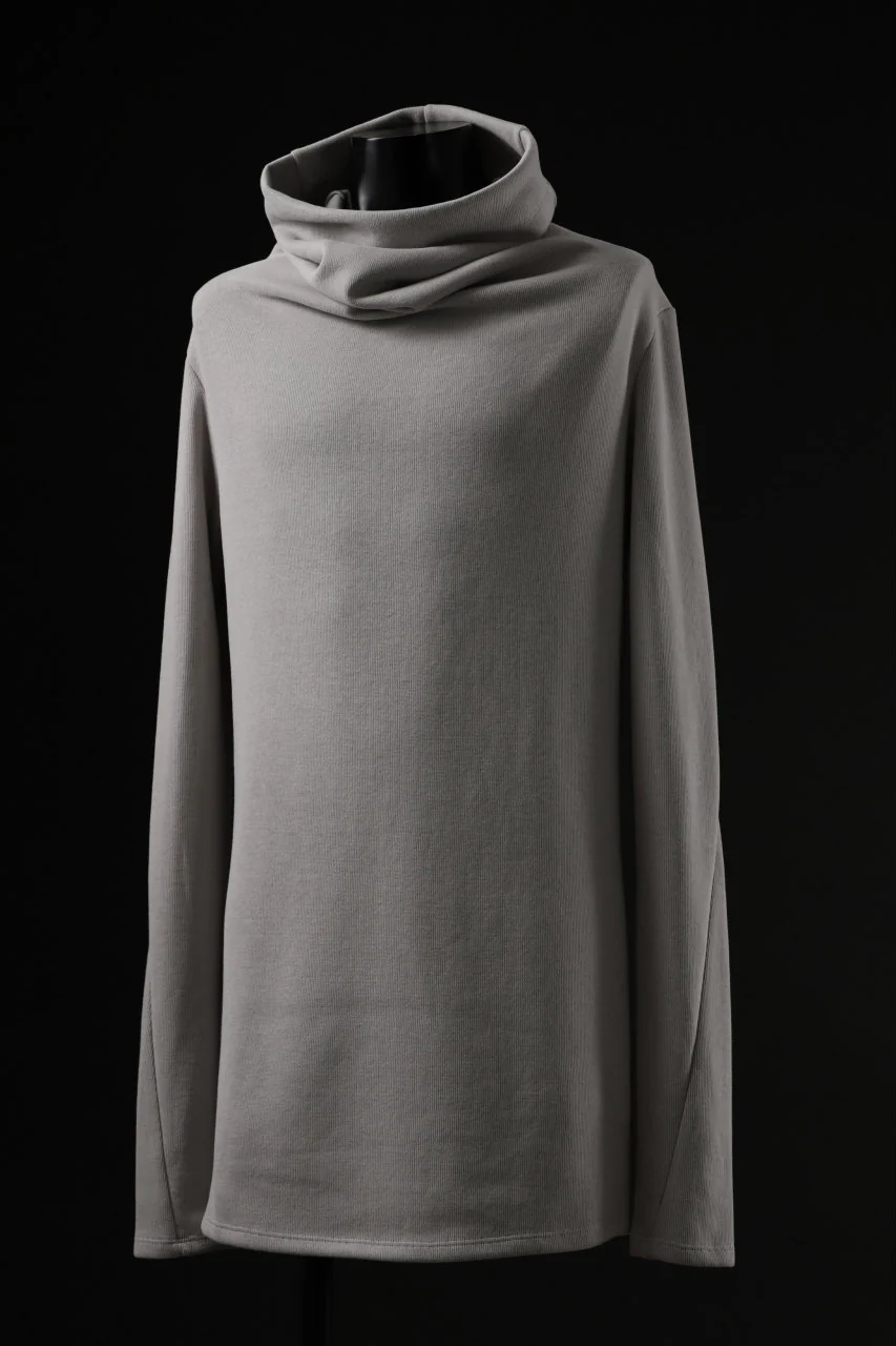 A.F ARTEFACT HIGH NECK PULLOVER / COPE KNIT JERSEY (L.GREY) - Image 8