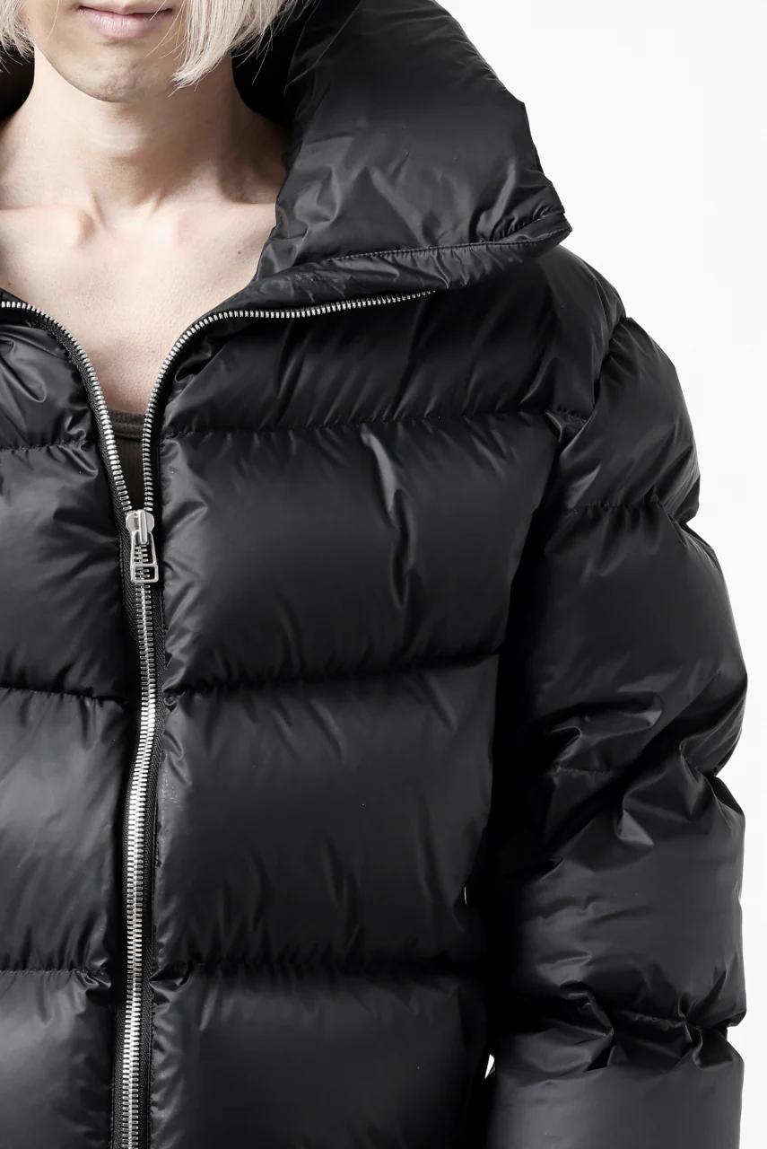 A.F ARTEFACT HIGH-NECK SHORT DOWN JACKET (BLACK) - Image 26