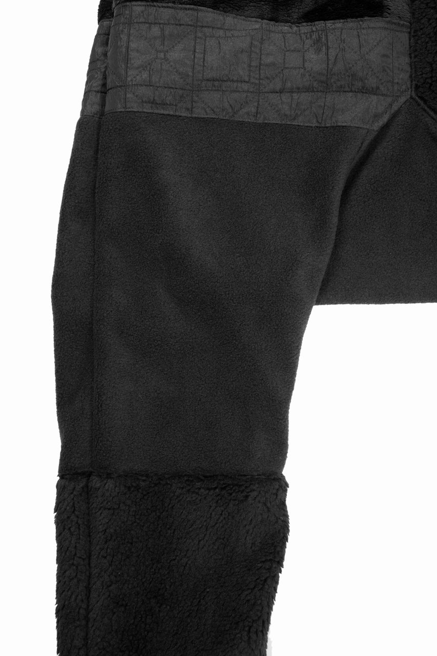 A.F ARTEFACT IRREGULAR PANELED FLEECE SARROUEL JODPHURS (BLACK) - Image 5