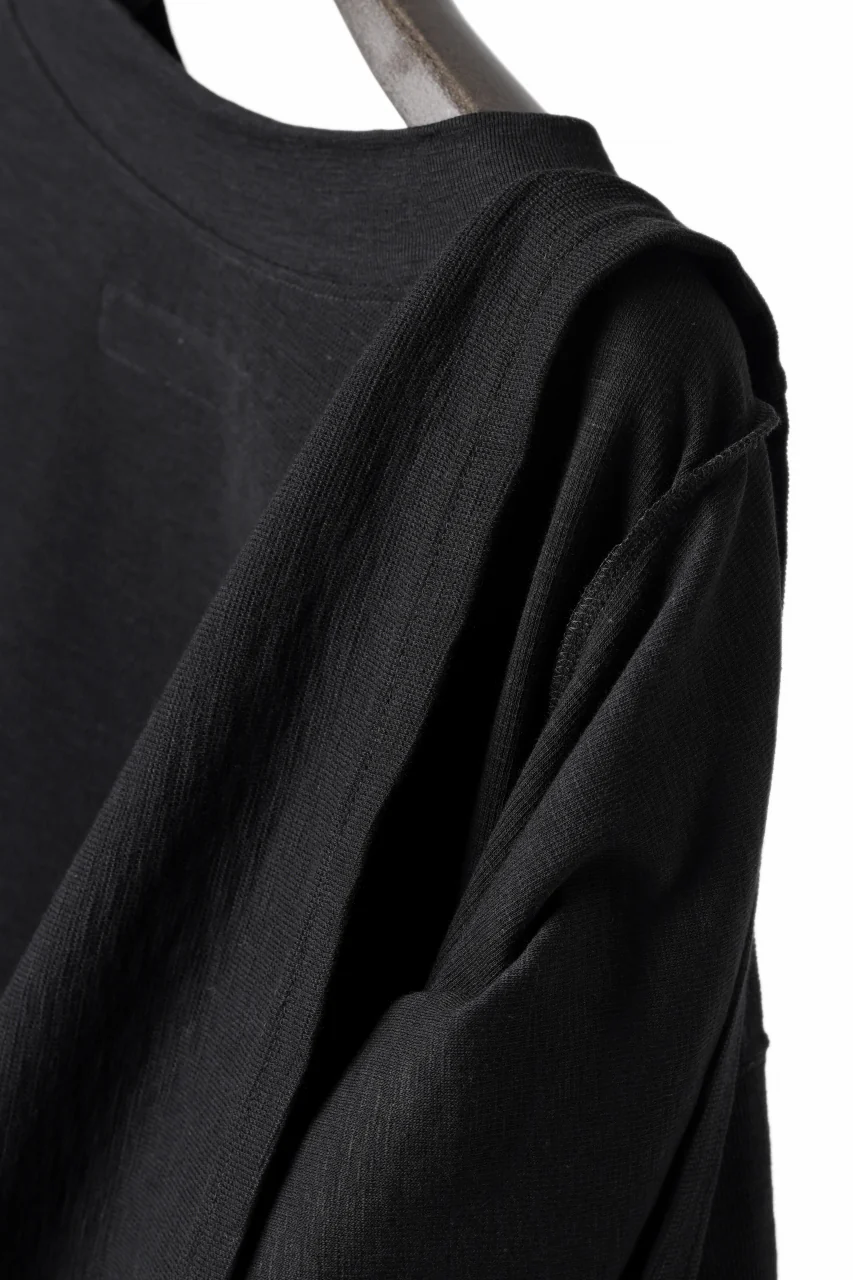 A.F ARTEFACT JUMBO TEE / SUMMER SURF KNIT JERSEY (BLACK) - Image 11