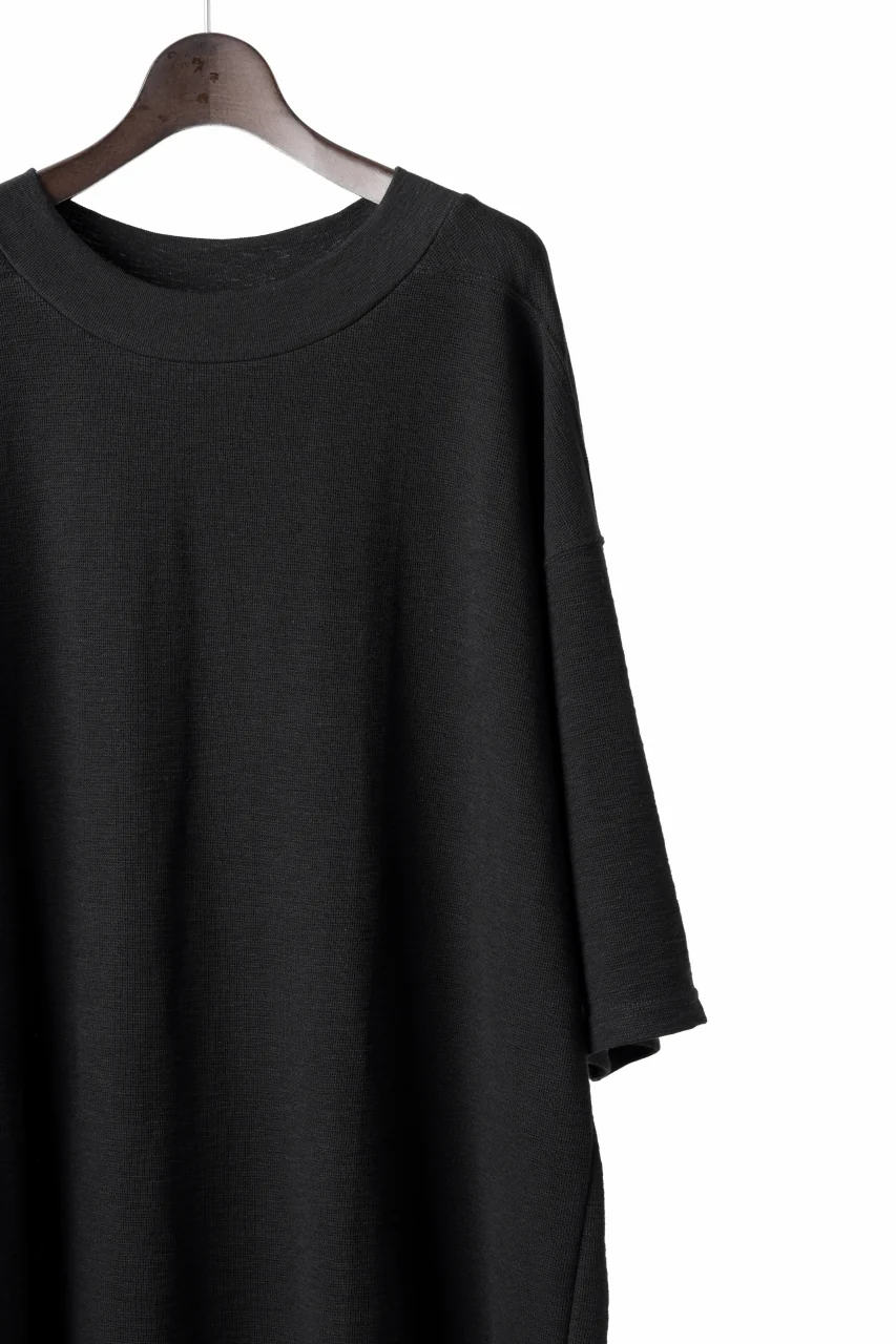 A.F ARTEFACT JUMBO TEE / SUMMER SURF KNIT JERSEY (BLACK) - Image 4