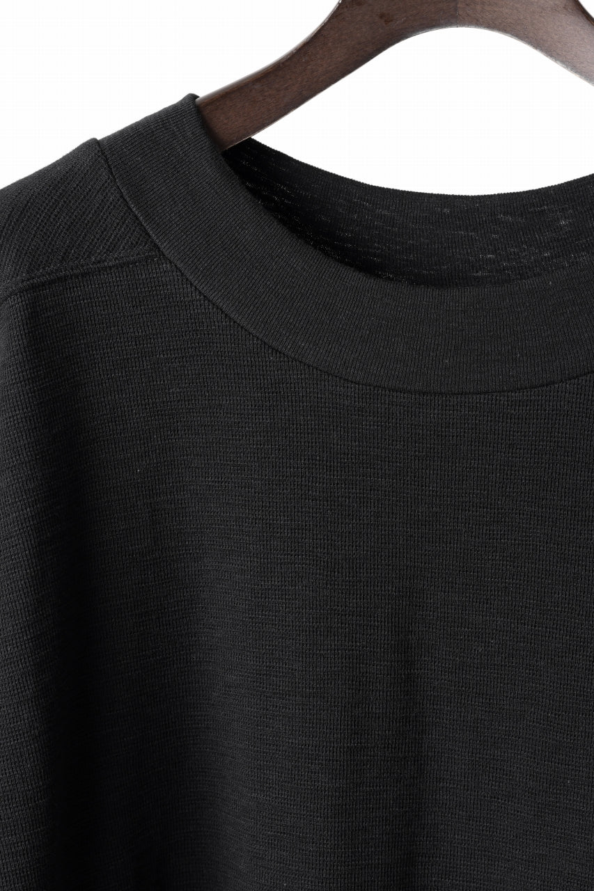 A.F ARTEFACT JUMBO TEE / SUMMER SURF KNIT JERSEY (BLACK) - Image 6