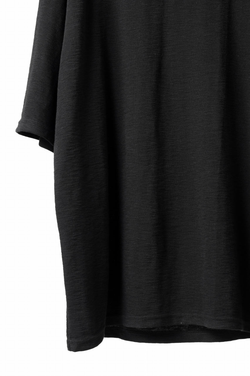 A.F ARTEFACT JUMBO TEE / SUMMER SURF KNIT JERSEY (BLACK) - Image 7