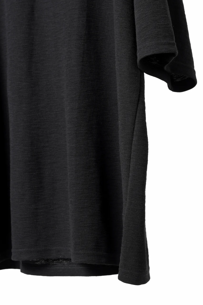 A.F ARTEFACT JUMBO TEE / SUMMER SURF KNIT JERSEY (BLACK) - Image 8