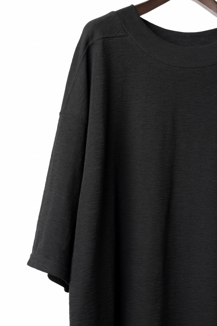 A.F ARTEFACT JUMBO TEE / SUMMER SURF KNIT JERSEY (BLACK) - Image 9