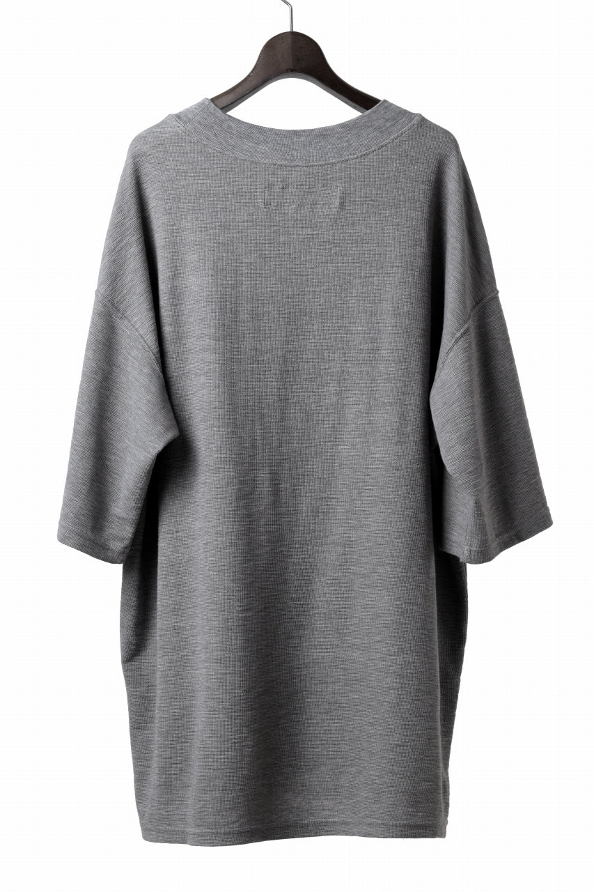 A.F ARTEFACT JUMBO TEE / SUMMER SURF KNIT JERSEY (GREY) - Image 3