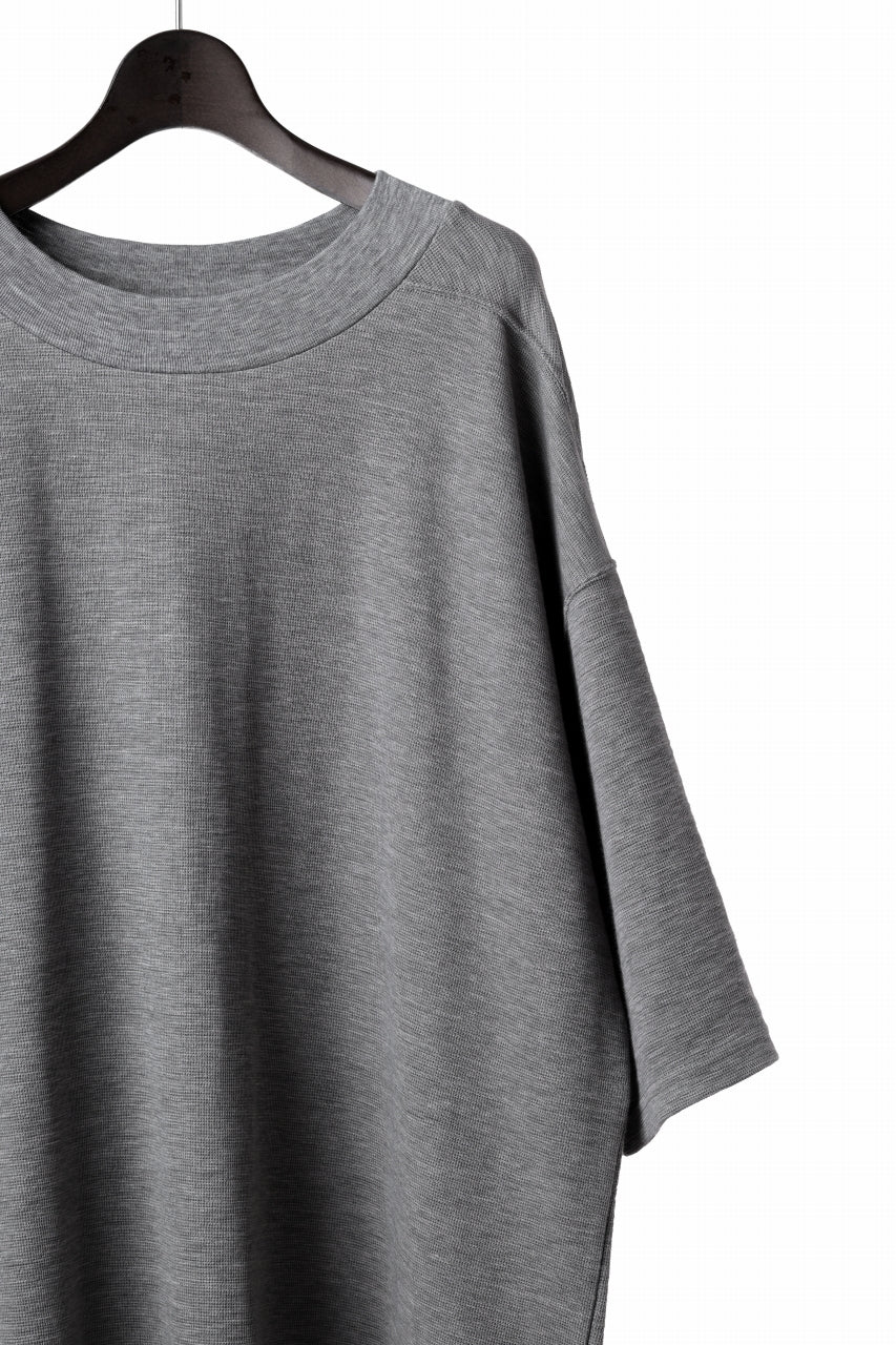 A.F ARTEFACT JUMBO TEE / SUMMER SURF KNIT JERSEY (GREY) - Image 4