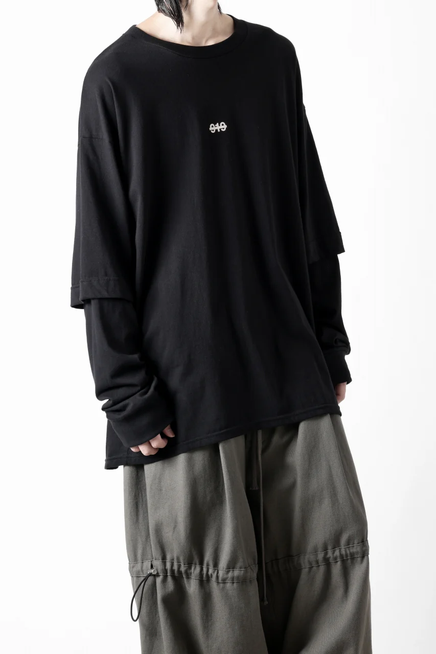 A.F ARTEFACT LAYERED LONG SLEEVE TOPS / PRINT TYPE-A (BLACK) - Image 10