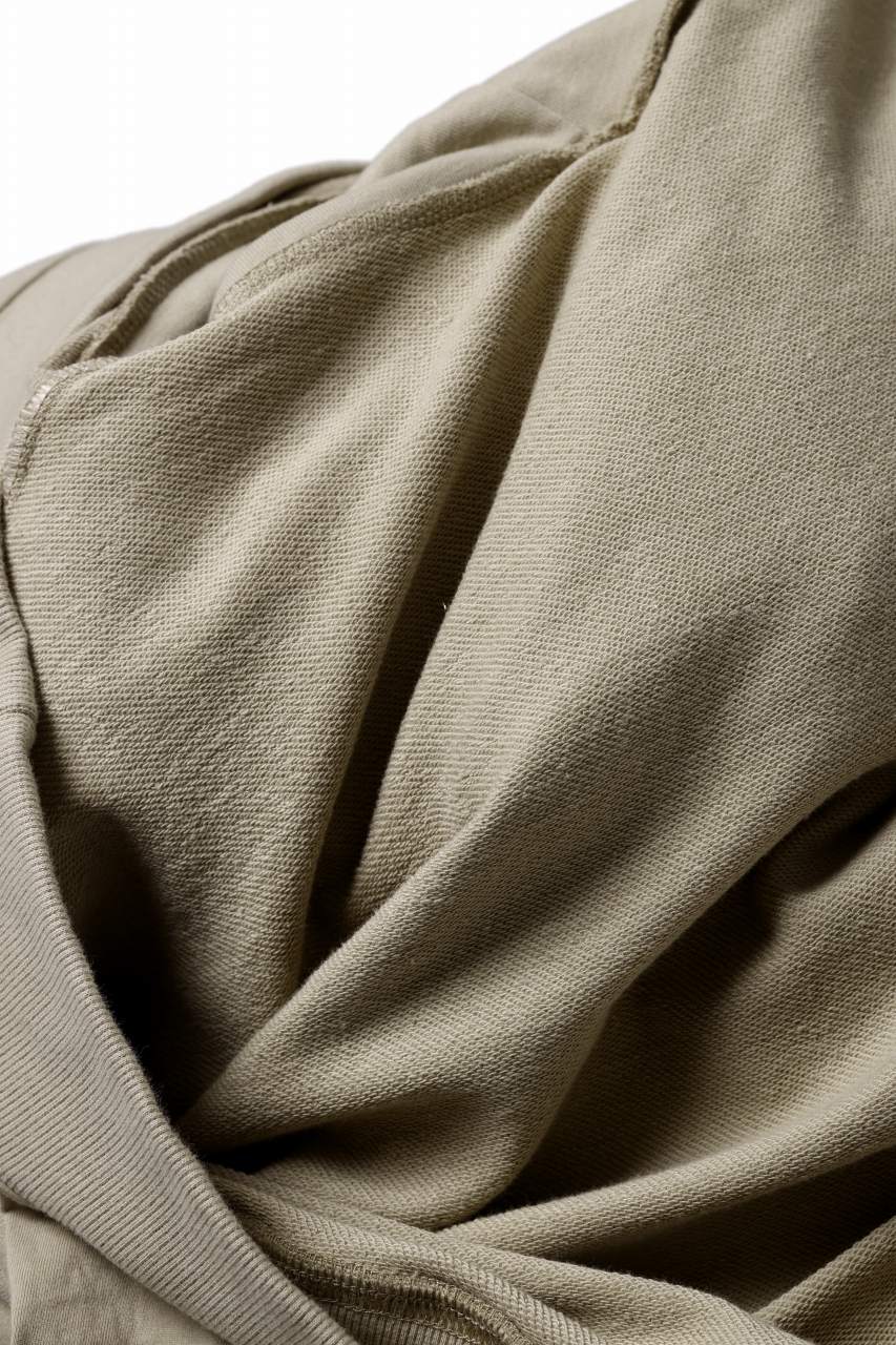 A.F ARTEFACT LAYERED TEE HOODIE / TYPE-B PRINT (BEIGE) - Image 12