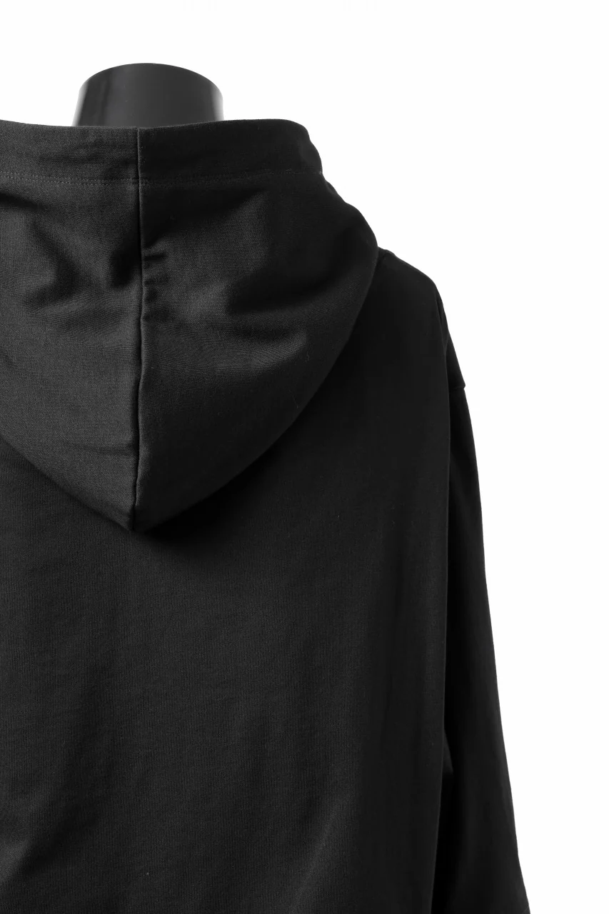 A.F ARTEFACT LAYERED TEE HOODIE / TYPE-B PRINT (BLACK) - Image 10