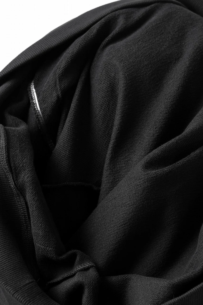 A.F ARTEFACT LAYERED TEE HOODIE / TYPE-B PRINT (BLACK) - Image 12