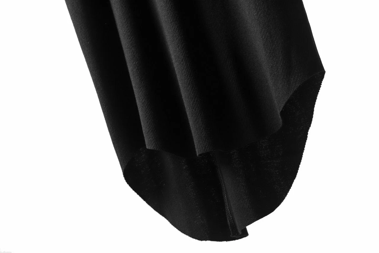 A.F ARTEFACT LONG TANK TOP / RIB COTTON (BLACK) - Image 9