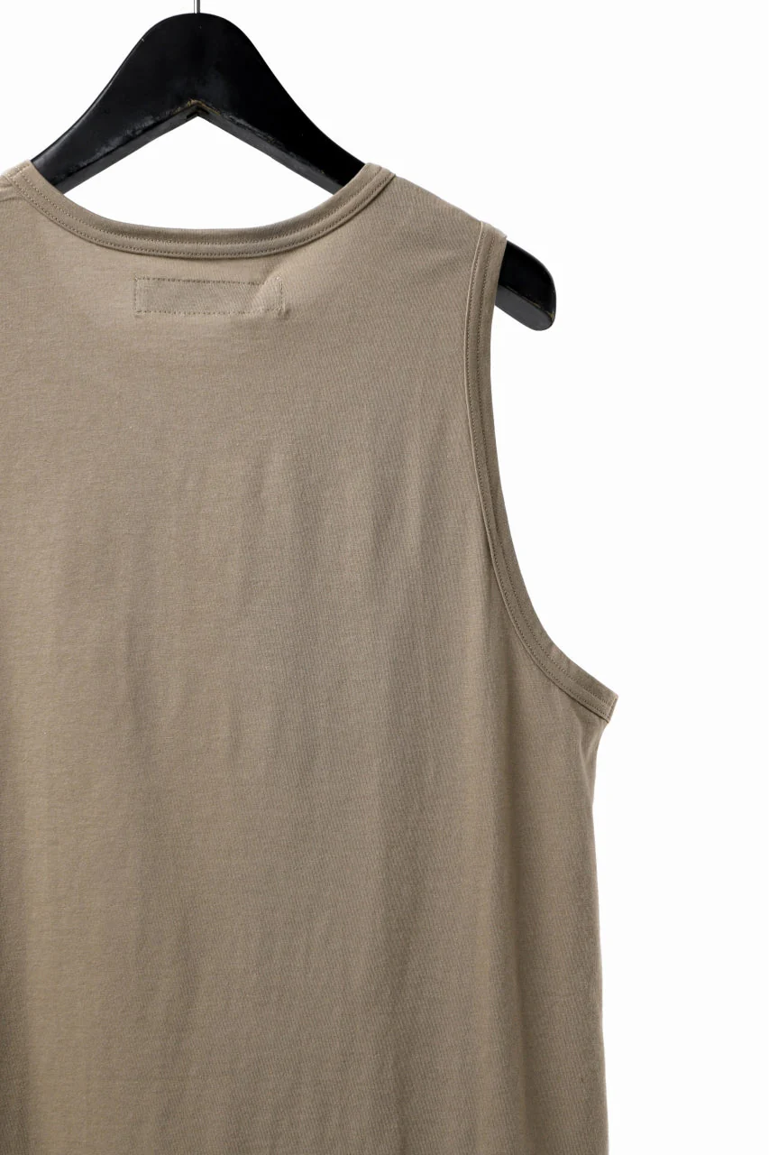A.F ARTEFACT LOOSEY LONG TANK TOP (BEIGE) - Image 10