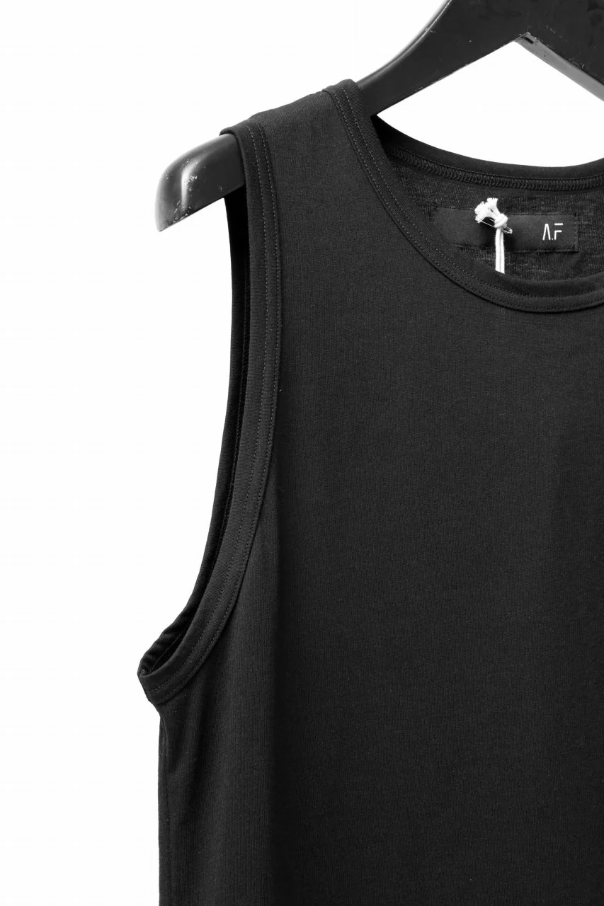 A.F ARTEFACT LOOSEY LONG TANK TOP (BLACK) - Image 6