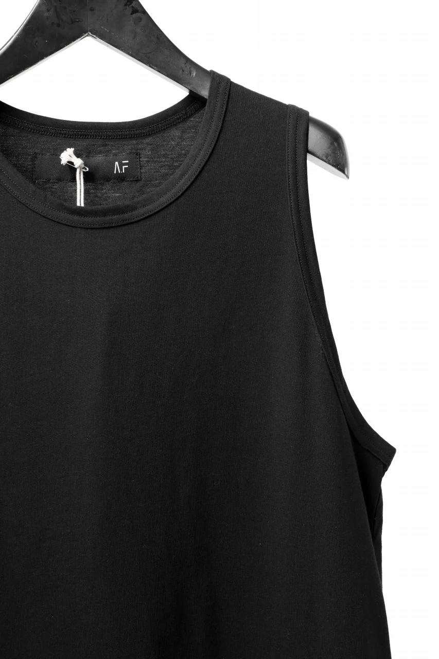 A.F ARTEFACT LOOSEY LONG TANK TOP (BLACK) - Image 4