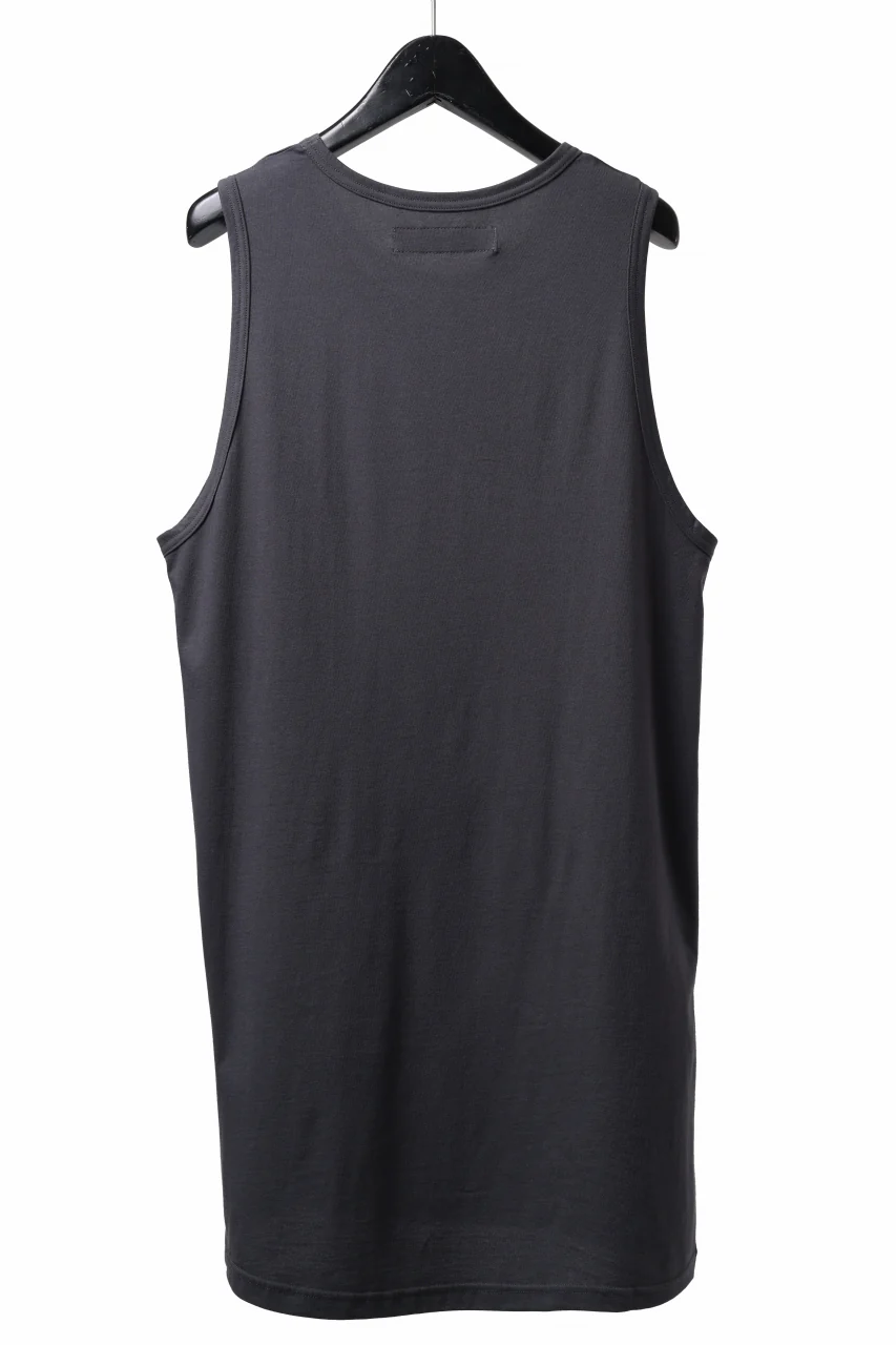 A.F ARTEFACT LOOSEY LONG TANK TOP (GREY) - Image 3