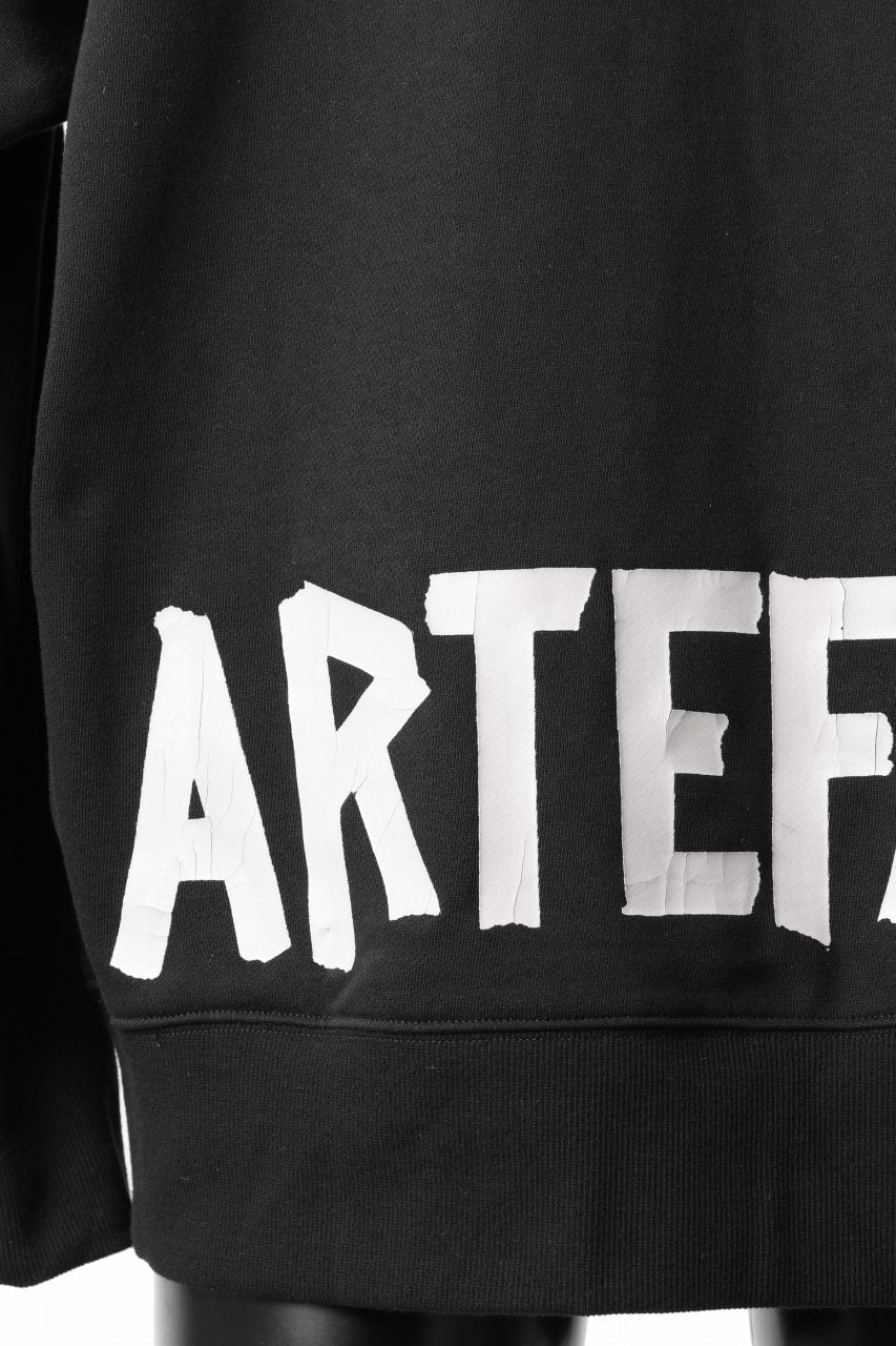 A.F ARTEFACT LOOSEY LONG TANK TOP / PRINT TYPE-A (BLACK) - Image 4