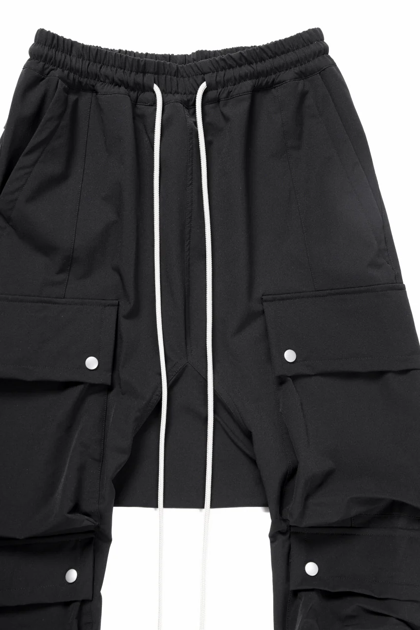 A.F ARTEFACT LOWCROTCH TACTICAL JOGGERS / TECH SMOOTH (BLACK) - Image 4