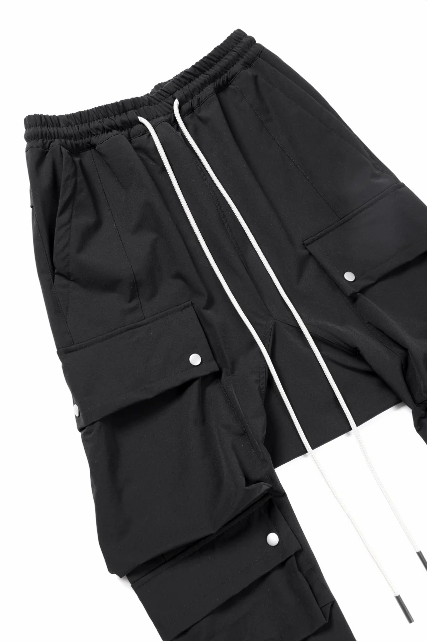 A.F ARTEFACT LOWCROTCH TACTICAL JOGGERS / TECH SMOOTH (BLACK) - Image 6