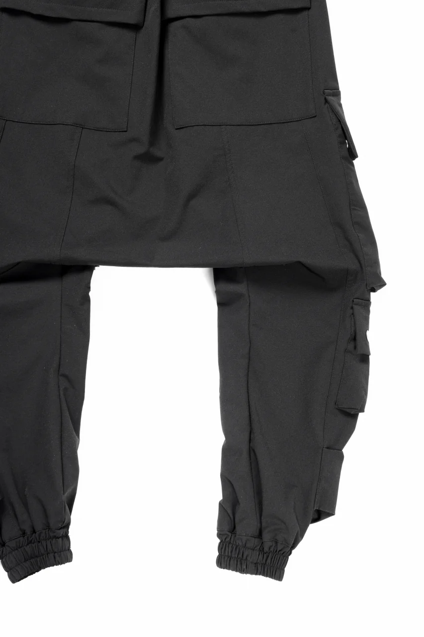 A.F ARTEFACT LOWCROTCH TACTICAL JOGGERS / TECH SMOOTH (BLACK) - Image 7