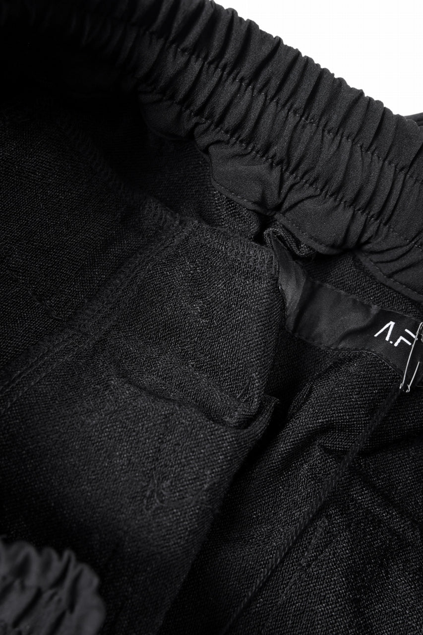 A.F ARTEFACT LOWCROTCH TACTICAL JOGGERS / TECH SMOOTH (BLACK) - Image 9