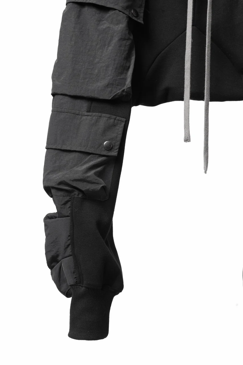 A.F ARTEFACT MILITARY CARGO SARROUEL PANTS / BOMBER HEAT® + NYLON (BLACK) - Image 10