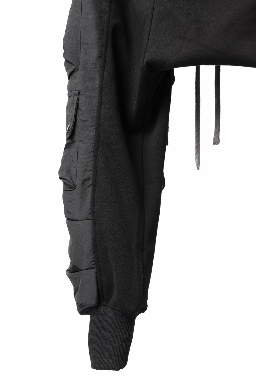 A.F ARTEFACT MILITARY CARGO SARROUEL PANTS / BOMBER HEAT® + NYLON (BLACK) - Image 15