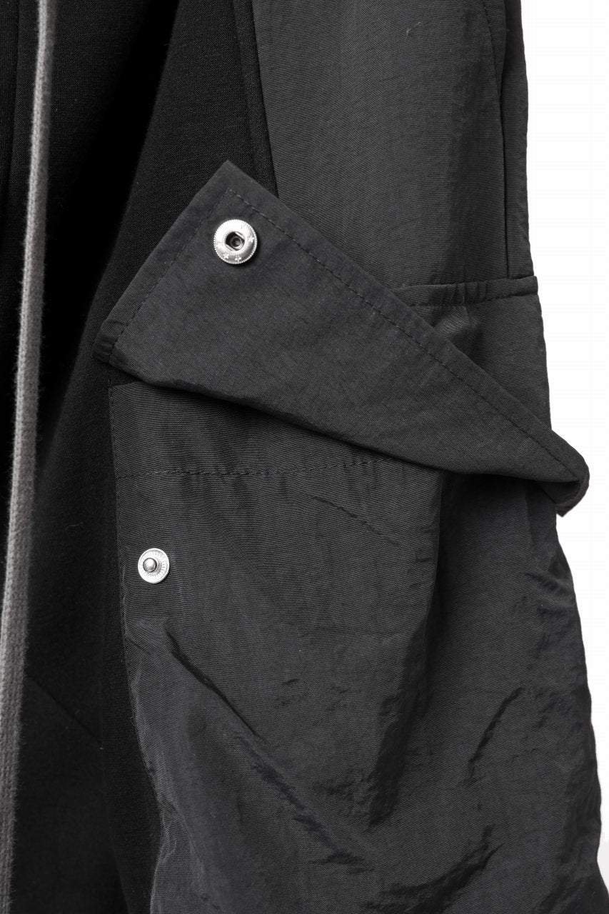 A.F ARTEFACT MILITARY CARGO SARROUEL PANTS / BOMBER HEAT® + NYLON (BLACK) - Image 16