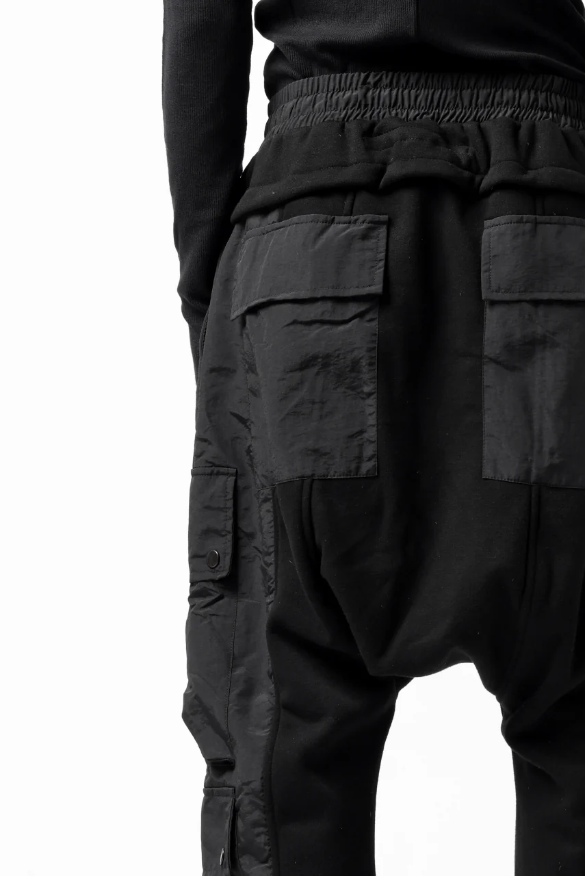 A.F ARTEFACT MILITARY CARGO SARROUEL PANTS / BOMBER HEAT® + NYLON (BLACK) - Image 27