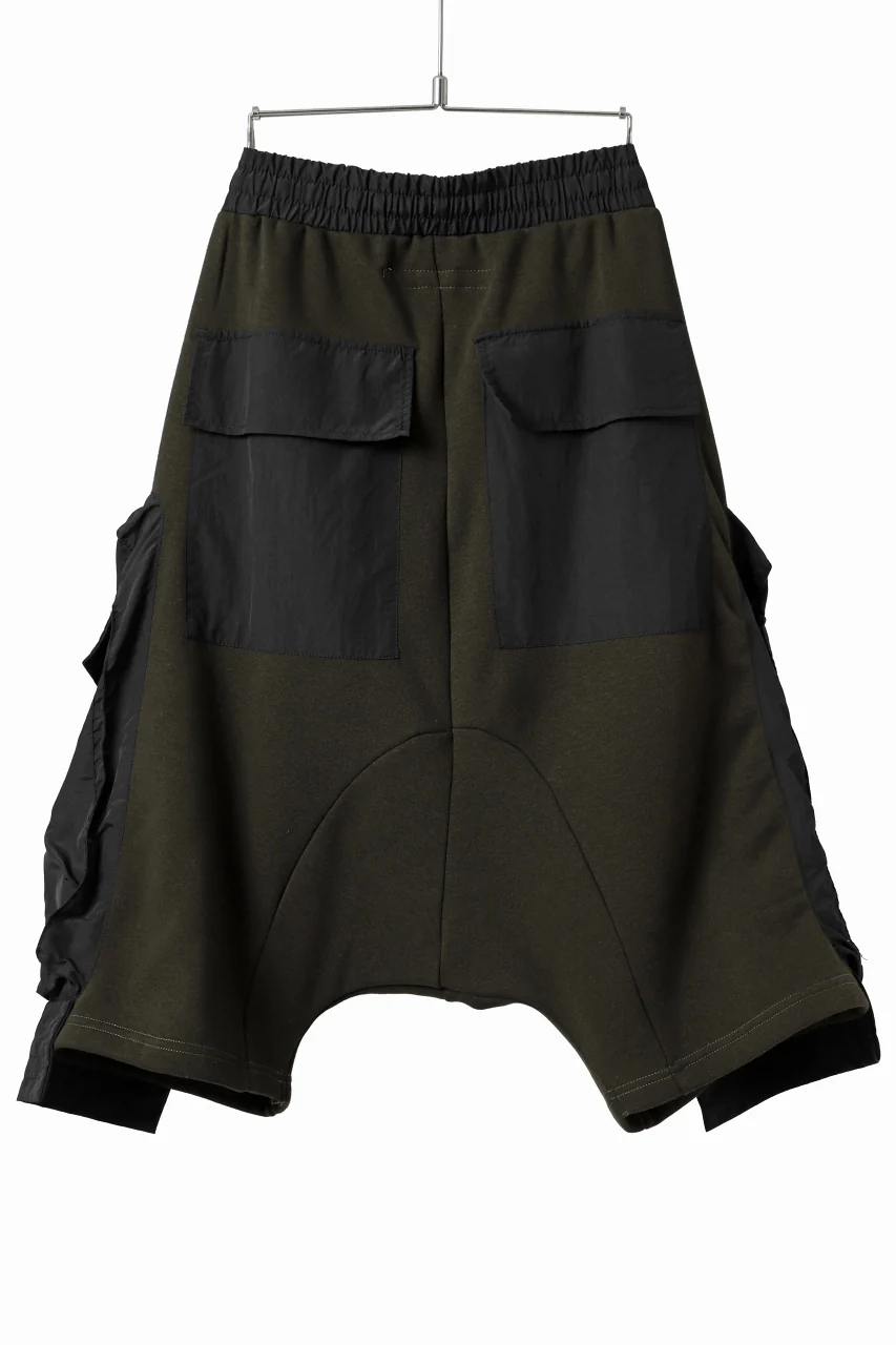 A.F ARTEFACT MILITARY CARGO SARROUEL SHORTS / BOMBER HEAT® + NYLON (KHAKI) - Image 3