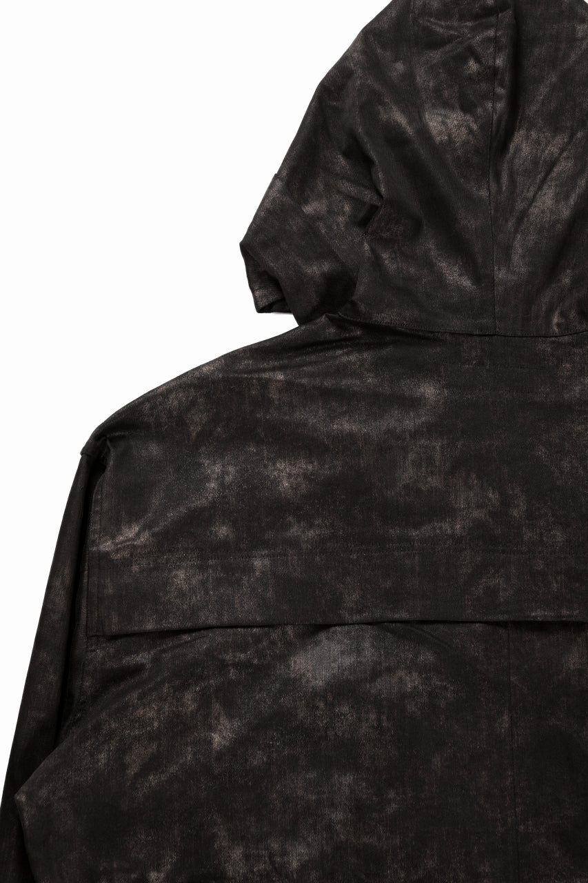 A.F ARTEFACT MILITARY HOODED BLOUSON / METAL STEAM CAMOUFLAGE (BLACK×BROWN) - Image 11