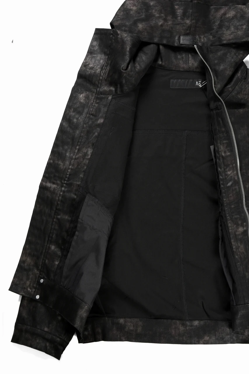 A.F ARTEFACT MILITARY HOODED BLOUSON / METAL STEAM CAMOUFLAGE (BLACK×BROWN) - Image 13