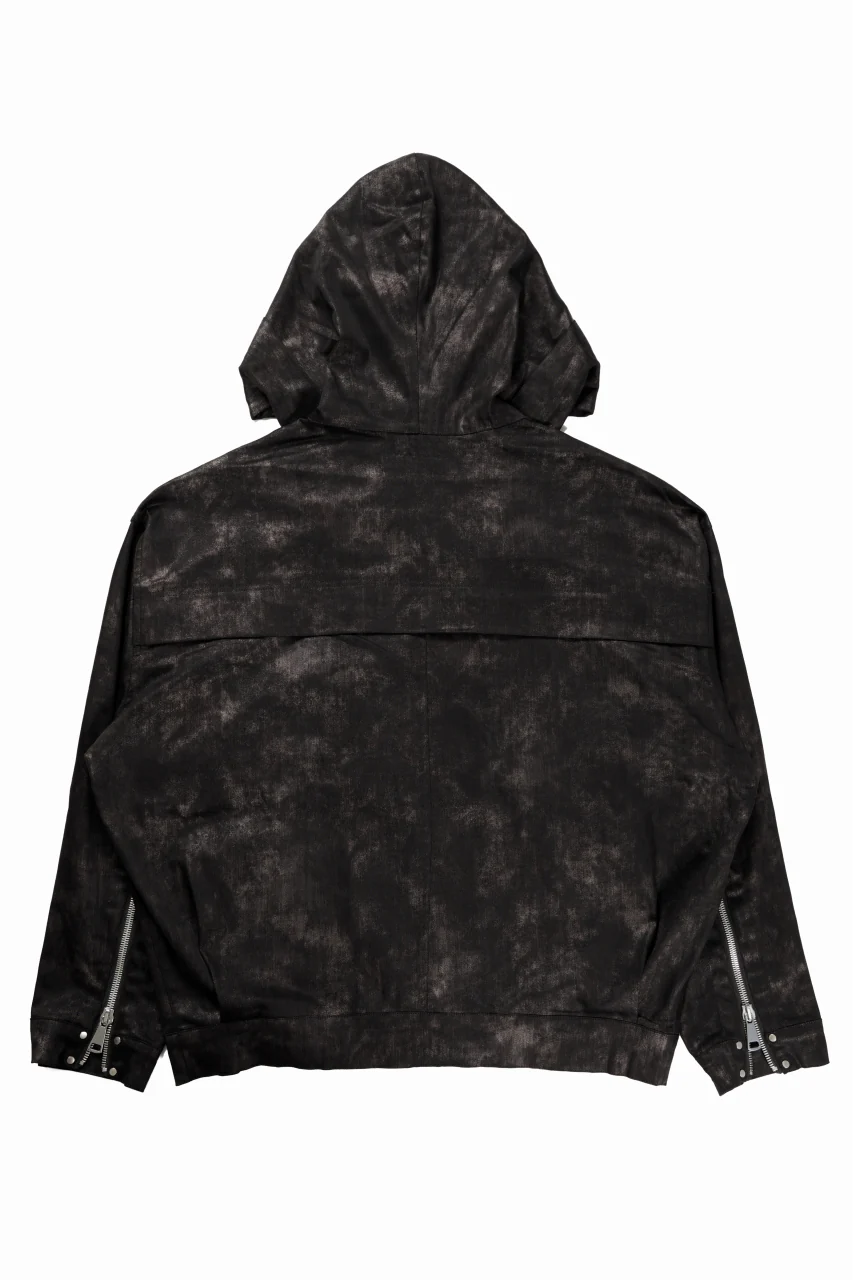 A.F ARTEFACT MILITARY HOODED BLOUSON / METAL STEAM CAMOUFLAGE (BLACK×BROWN) - Image 2