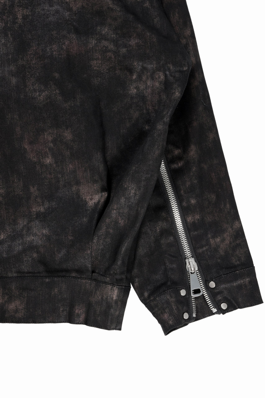 A.F ARTEFACT MILITARY HOODED BLOUSON / METAL STEAM CAMOUFLAGE (BLACK×BROWN) - Image 9