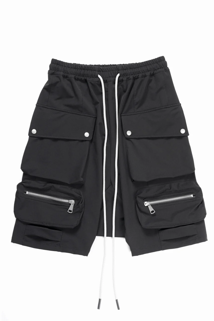 A.F ARTEFACT MILITARY SHORTS / TECH-SMOOTH (BLACK) - Image 2