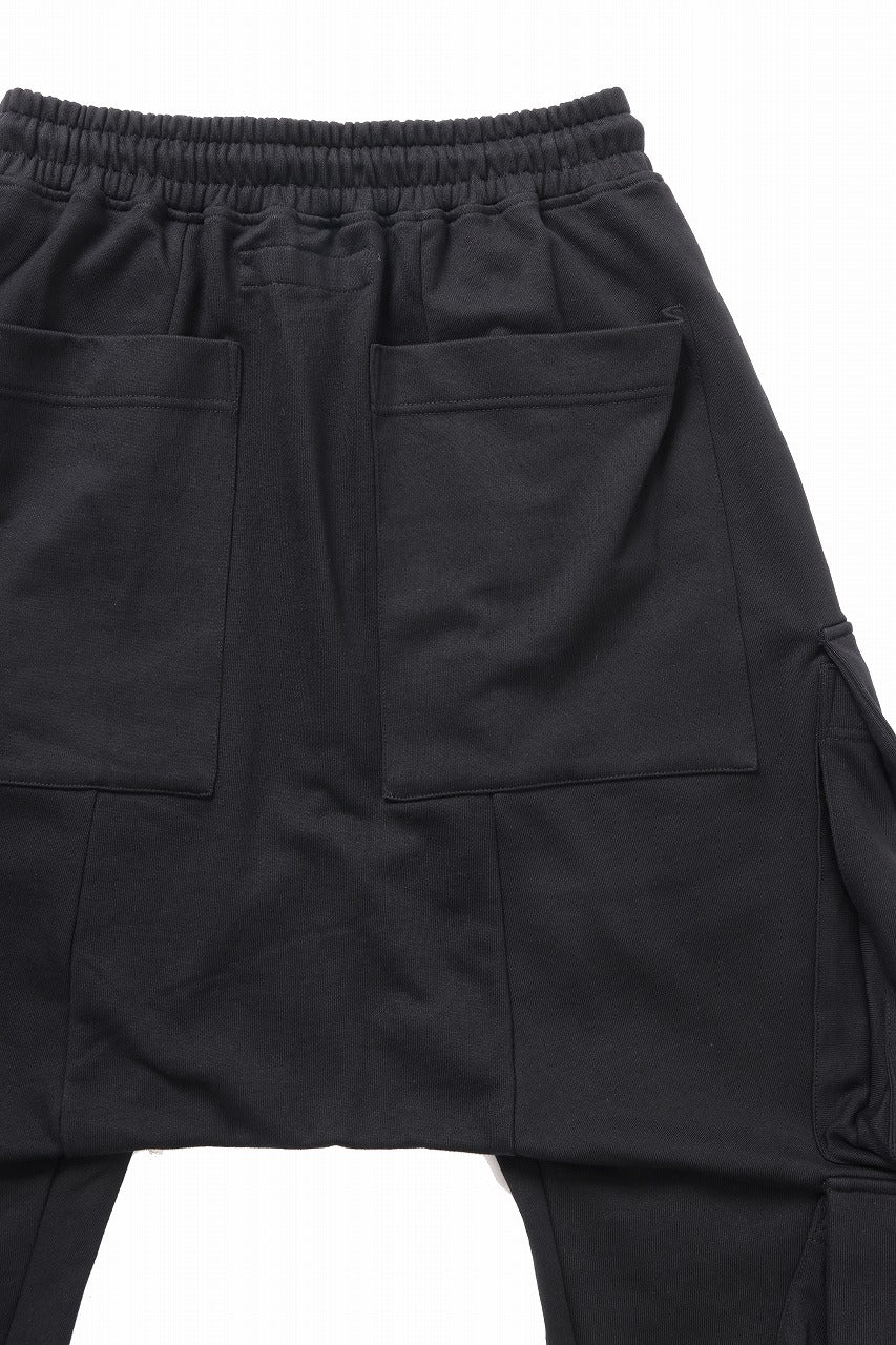 A.F ARTEFACT MILITARY SWEAT SAROUEL PANTS (BLACK) - Image 10