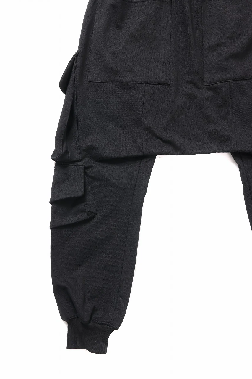 A.F ARTEFACT MILITARY SWEAT SAROUEL PANTS (BLACK) - Image 11