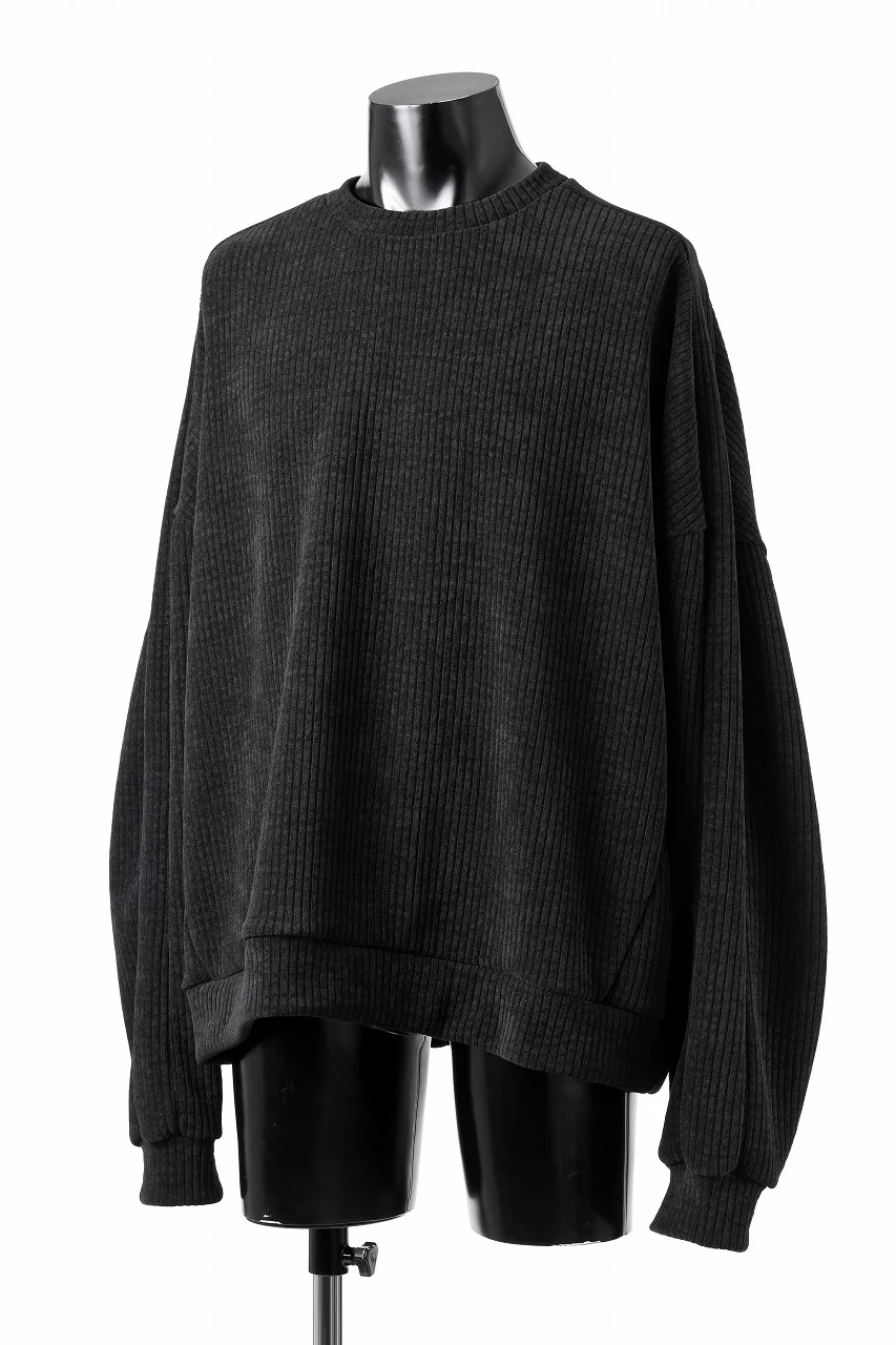 A.F ARTEFACT MODUROY KNIT TOPS (ALL BLACK) - Image 2
