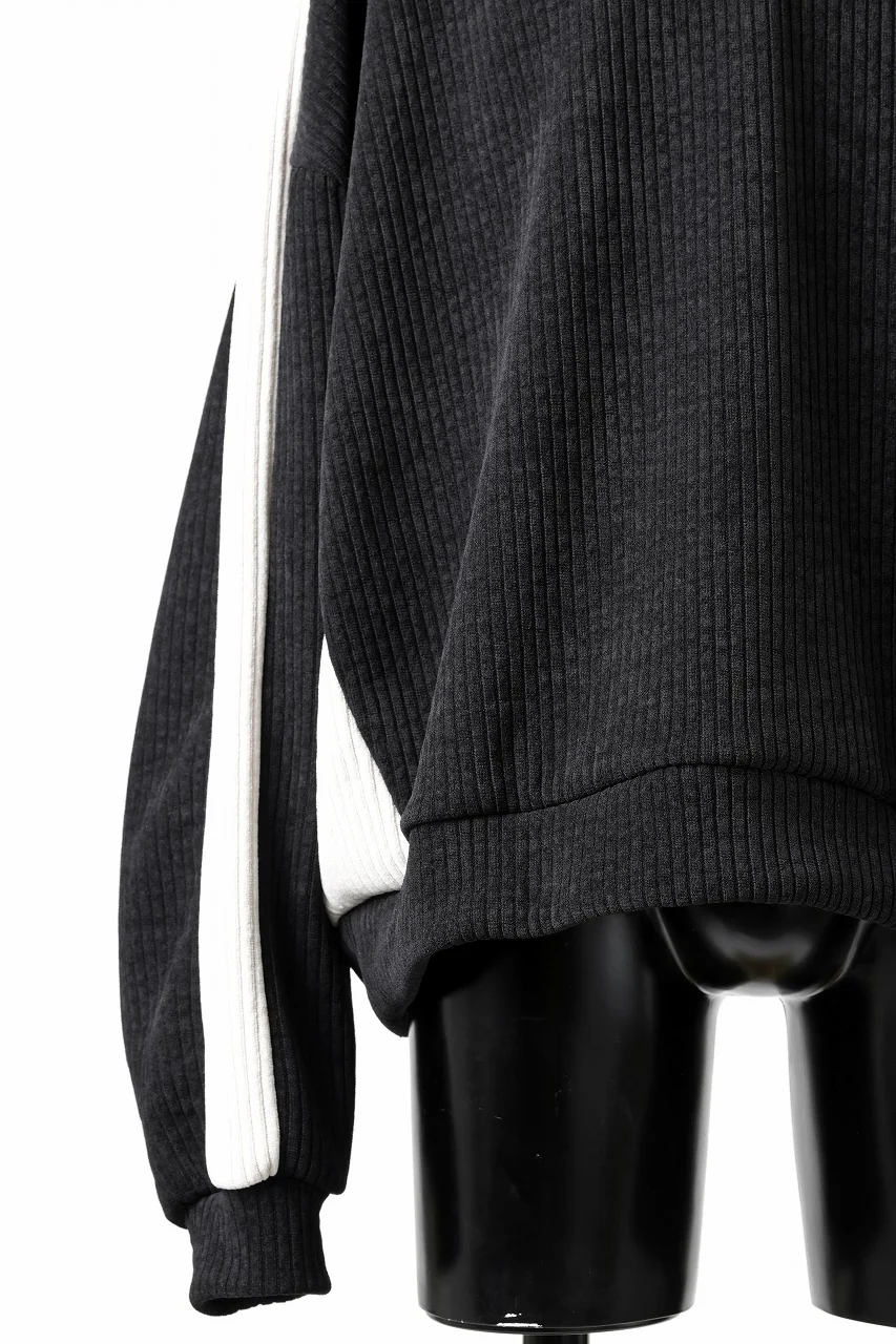 A.F ARTEFACT MODUROY KNIT TOPS (BLACK x IVORY) - Image 8
